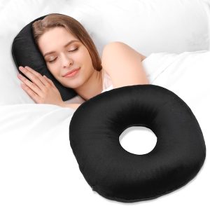 Ear Piercing Pillow for Side Sleepers with Ear Hole